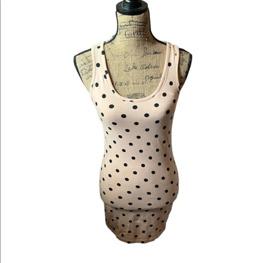 Forever21 Pink Polkadot Dress Size S